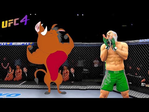 UFC4 | Old Bruce Lee vs. Pumbaa - EA sports UFC 4