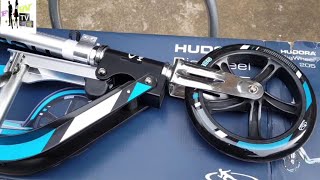 HUDORA BigWheel 205-Das Original mit RX Pro City-Scooter |  Unboxing + Riding