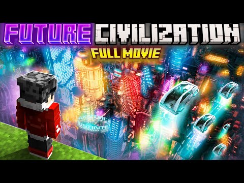 Minecraft But I Survive In a FUTURISTIC CIVILIZATION [Full Movie]