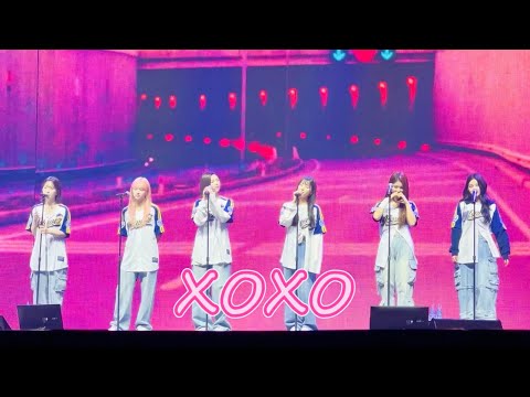 231008 NMIXX  - XOXO  | 1ST FAN CON “NMIXX CHANGE UP : MIXX UNIVERSITY” FANCAM |TY0614