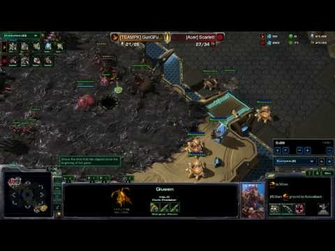 SeKo Starcraft - Scarlett vs GunGFuBanDa Game 5 - ZOTAC SC2 HOTS Replay