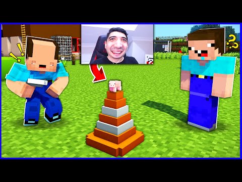 BALON KAFAYI KÜÇÜK MOB OLARAK TROLLEDİM !! - BalonCraft #309 - Minecraft