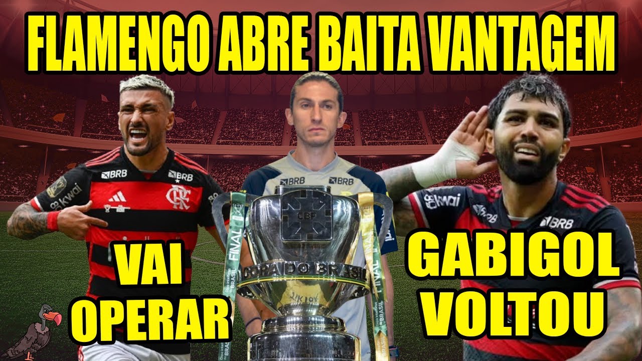 #CafeComLeal109 GABIGOL SUPERA RONALDO FENÔMENO | O DEDO DE FILIPE LUÍS | ARRASCAETA VAI OPERAR