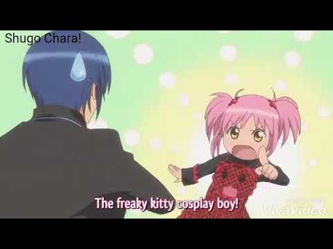 Shugo Chara! Ikuto & Amu funny moment