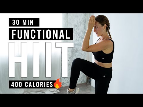 10 Min Full Body Pilates HIIT Workout At Home No Equipment