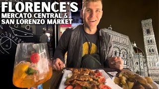 FIRST TASTE OF FLORENCE | San Lorenzo and Central Market | Italy Travel Vlog