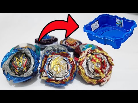 SLINGSHOCK x BURST ULTIMATE | Beyblade Burst BU | Testando Combos Competitivos na Arena Slingshock