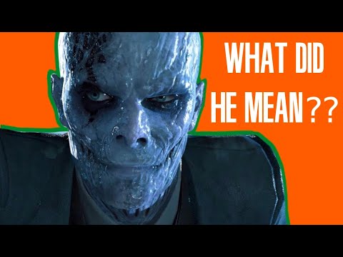 What Was Skull Face's Speech About?