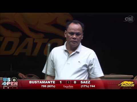 2016 US Open 8-Ball: Francisco Bustamante vs Robb Saez