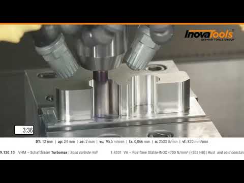 InovaTools / 789 120 10 / Solid carbide mills Turbomax