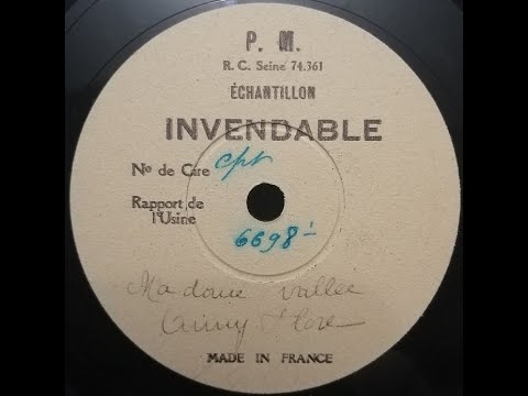 Anny Flore  " Ma douce vallée "  1948