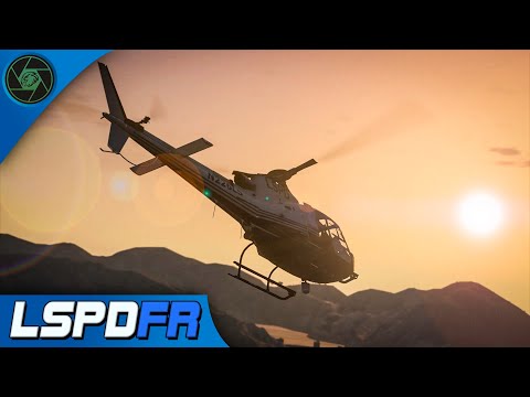 LSPD Airship (Retro Theme Finale) | GTA V LSPDFR #65