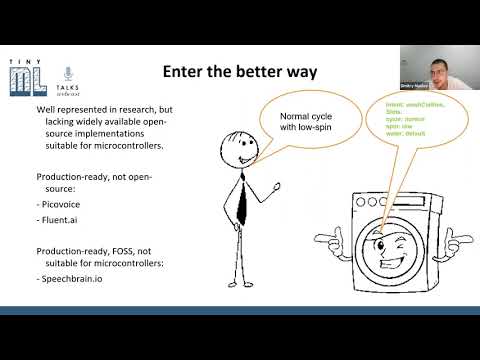 tinyML Talks: Speech-to-intent model deployment to low-power low-footprint devices