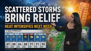 Download lagu Scattered storms to bring relief before heat intensifies next week mp3