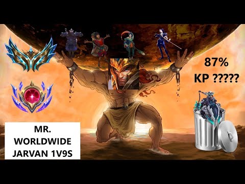 CHALLENGER JARVAN GAPS BIGGER THAN THE GRAND CANYON SMURFING IN LOW ELO