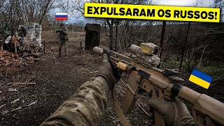 Soldado Ucraniano Expulsa Tropas Russas de Sua Cidade