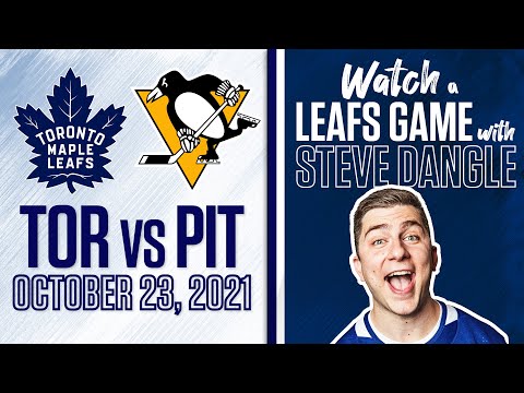 Watch Toronto Maple Leafs vs. Pittsburgh Penguins LIVE w/ Steve Dangle