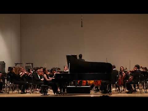 Beethoven's 5th Piano Concerto "Emperor", First mvt - Performed by Crystal Jiang with UMKC Orchestra