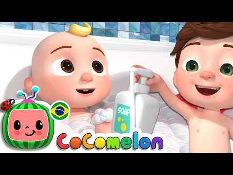 @CoComelonBR | Canção do Banho | Músicas Infantis | Desenhos Animados