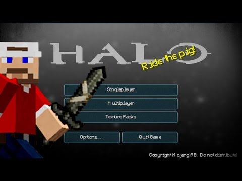 Minecraft Texture Pack - Halo Texture Pack