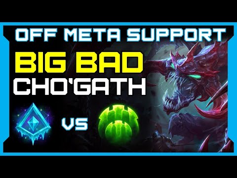 How to Play CHO´GATH | Off Meta Supports Episode 1 | Wheelchair Gamer | Disabled Hands