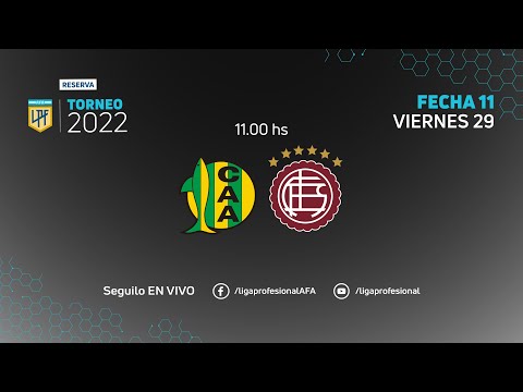 #Reserva | Fecha 11 del Torneo 2022 | Aldosivi – Lanús