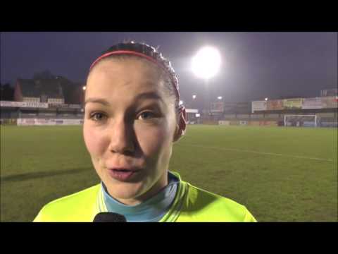 Elien Van Wynendaele na DVC Eva’s Tienen – KAA Gent Ladies op 17.12.2016