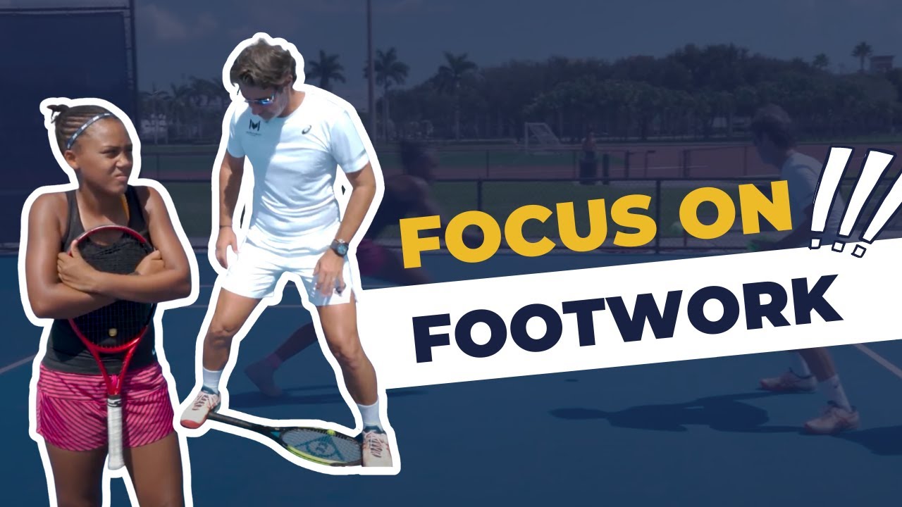 General proper footwork  on court. Great video to add to other videos to get court technique
