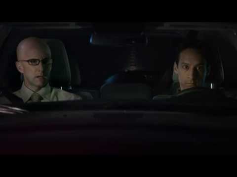 Abed and Dean Pelton in a Honda Commercial for Community