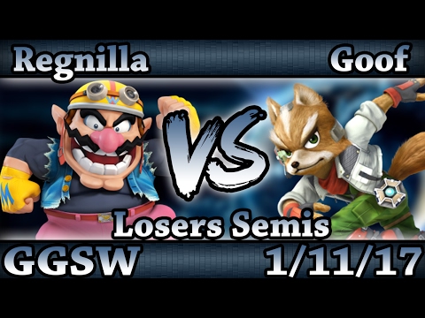 GGSW 15 - Regnilla (Wario) Vs. Goof (Sonic,Fox) Smash Wii U Losers Semis - Smash 4