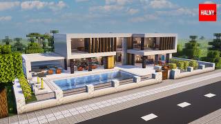 How to build a mansion in minecraft