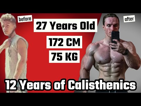12 Year Calisthenics Transformation - Bruno Zgela (Calisthenics King)