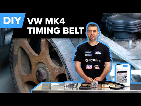 Mk4 Volkswagen Golf GTI Timing Belt & Water Pump Replacement DIY (1998-2006 VW Beetle, Jetta, Golf)