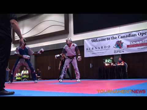Richard Avery Plowden vs Jack Felton Men's Elite Fighting Quarter Final at Canadian Open 2013