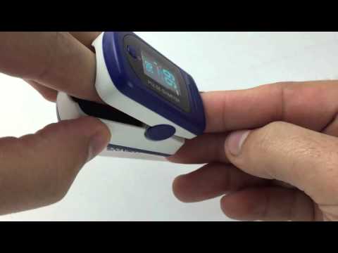Advanced pulse oximeter with alarm menu and SpO2 wave