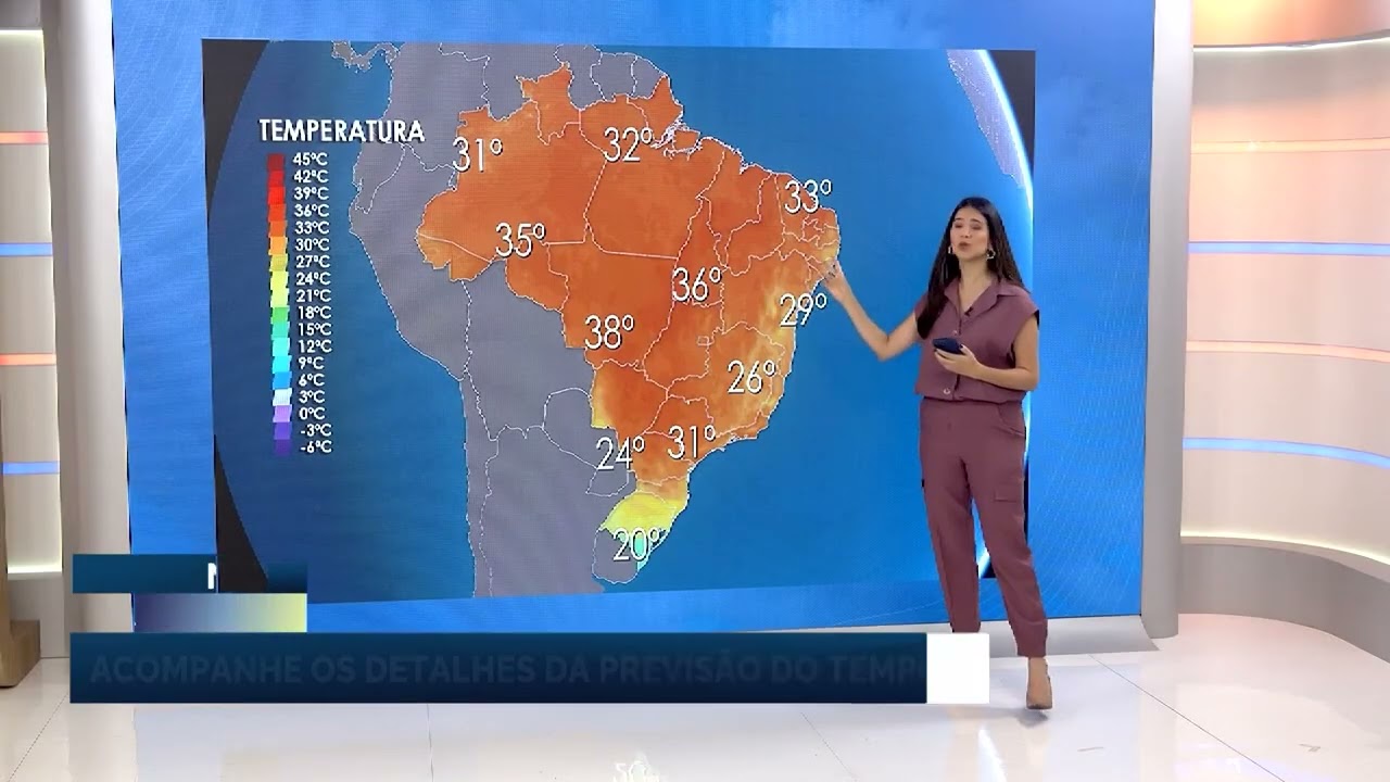 Frente fria avança pelo país e provoca mudanças nas temperaturas