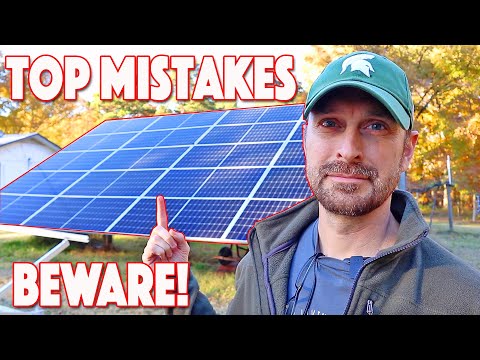 Top Mistakes Buying Solar Power Systems For Your Home