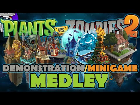 (OLD) Demonstration/Minigame World Medley | Plants vs. Zombies 2