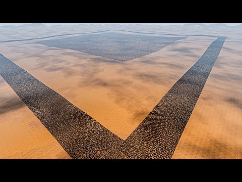 1 MILLION ARCHERS SURROUNDED BY WEREWOLVES - Ultimate Epic Battle Simulator 2 UEBS 2