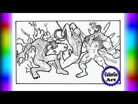 SPIDER-MAN TAKES ON VENOM AND CARNAGE/The Amazing Spider-Man Fights Venom and Carnage/ NCS