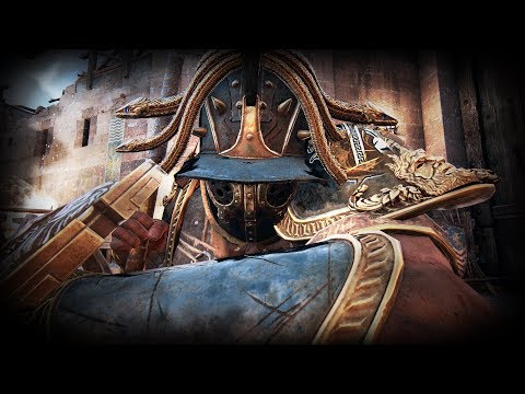 [For Honor] Side Deflect Waiting Room - Gladiator Gameplay