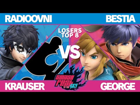 Smash Fest to the Sky - RadioOvni & Krauser Vs. George & Bestia - Losers Top 8 - Doubles