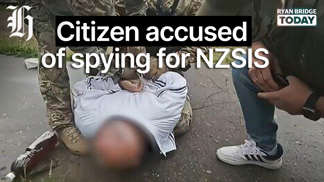 Russia likely making an example of citizen accused of spying for NZSIS | Ryan Bridge TODAY