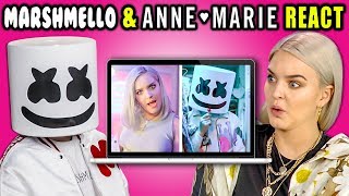 MARSHMELLO &amp; ANNE-MARIE REACT TO THEMSELVES (Friends)