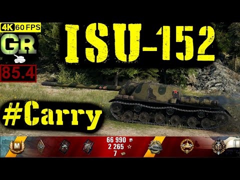 85_World of Tanks ISU-152 WoT Replay - 7 Kills 5.9K DMG(Patch 1.4.0)