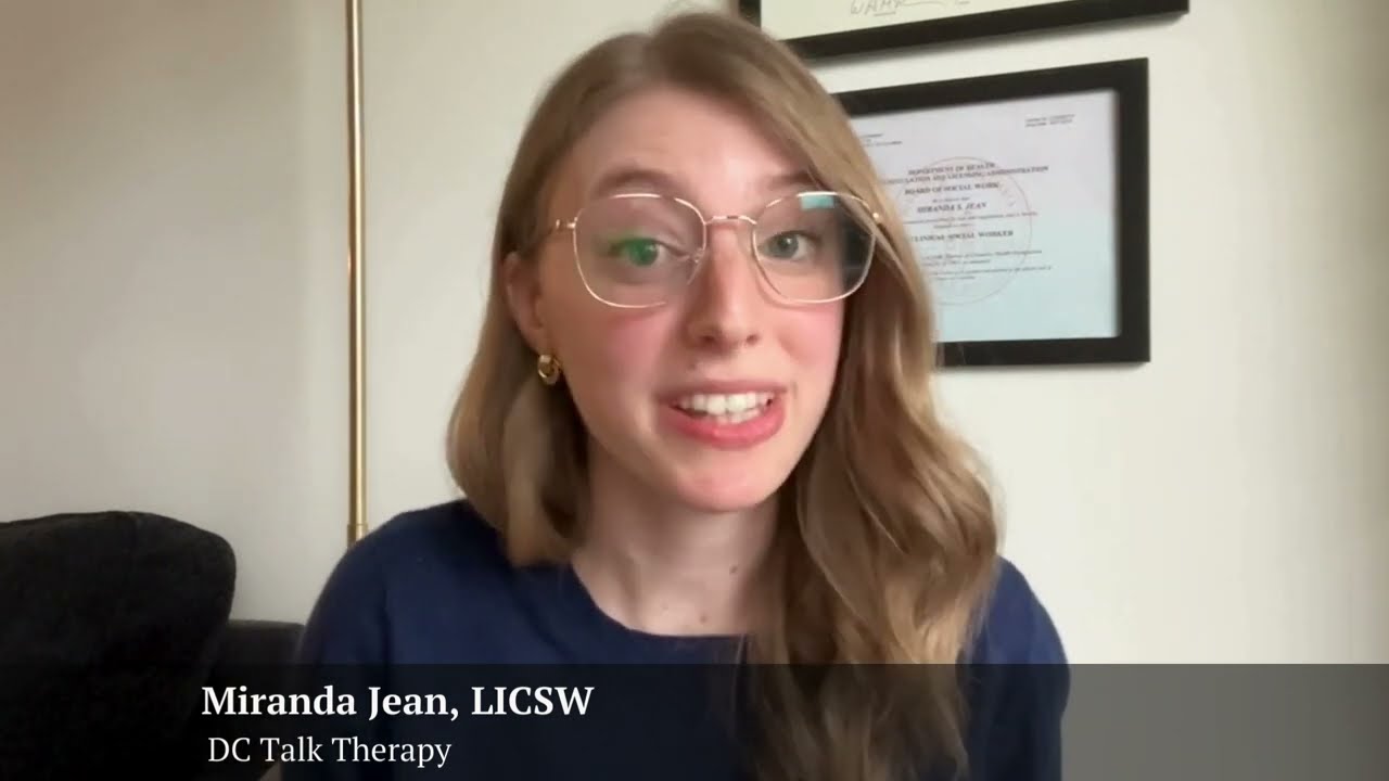 Coping With Anxiety with DC Therapist Miranda Jean, LICSW