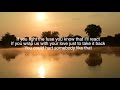 Lady Antebellum - Hurt - Lyrics