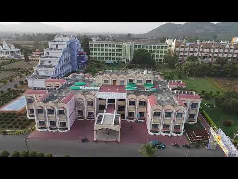 GIET UNIVERSITY GUNUPUR I INTERNATIONAL INFRASTRUCTURE I GREEN CAMPUS I AERIAL VIEW
