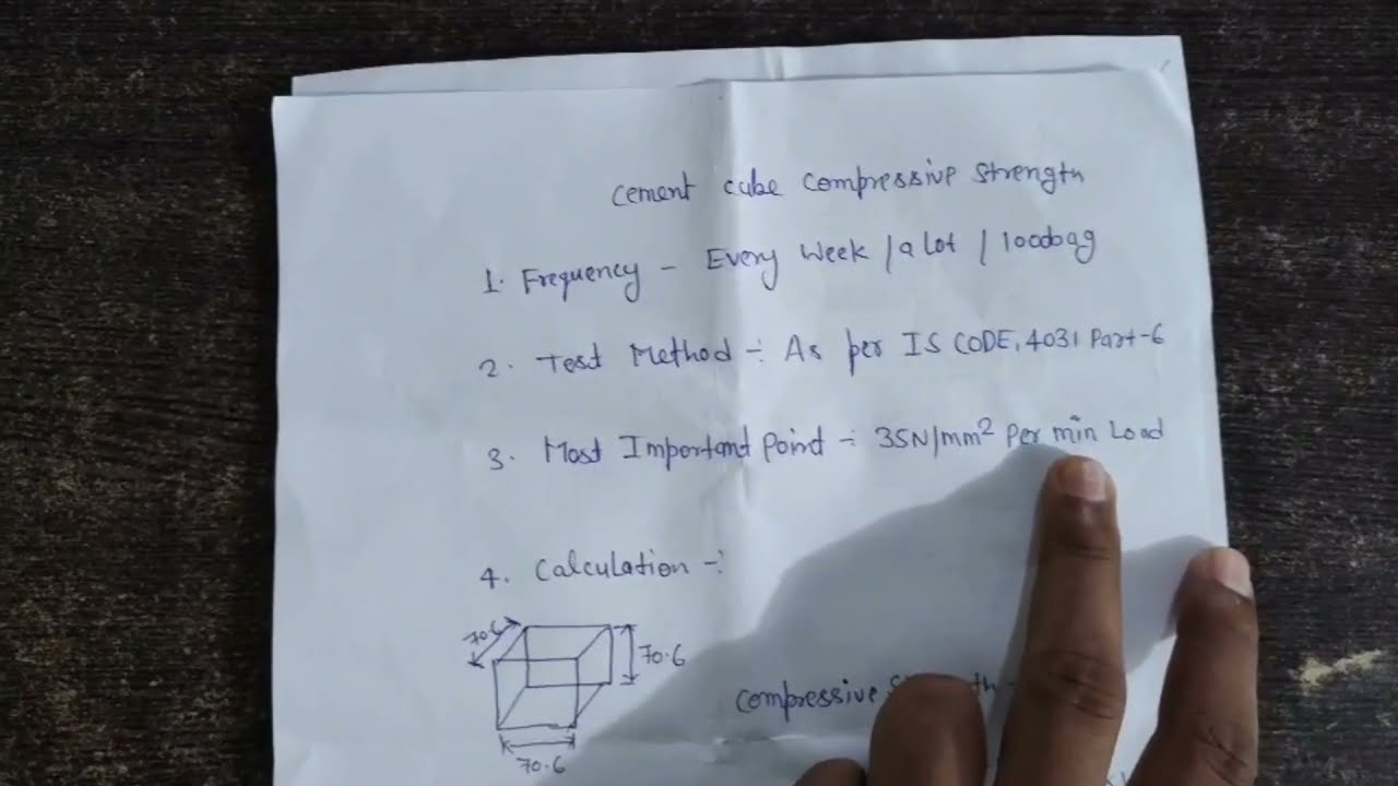 How to Check Cement mortar Cube compressive Strength |Civil Is Easy |Shani ki vaani |