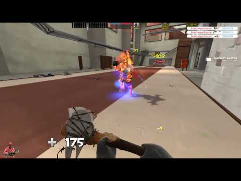 Pyro Flare Punch practice TF2